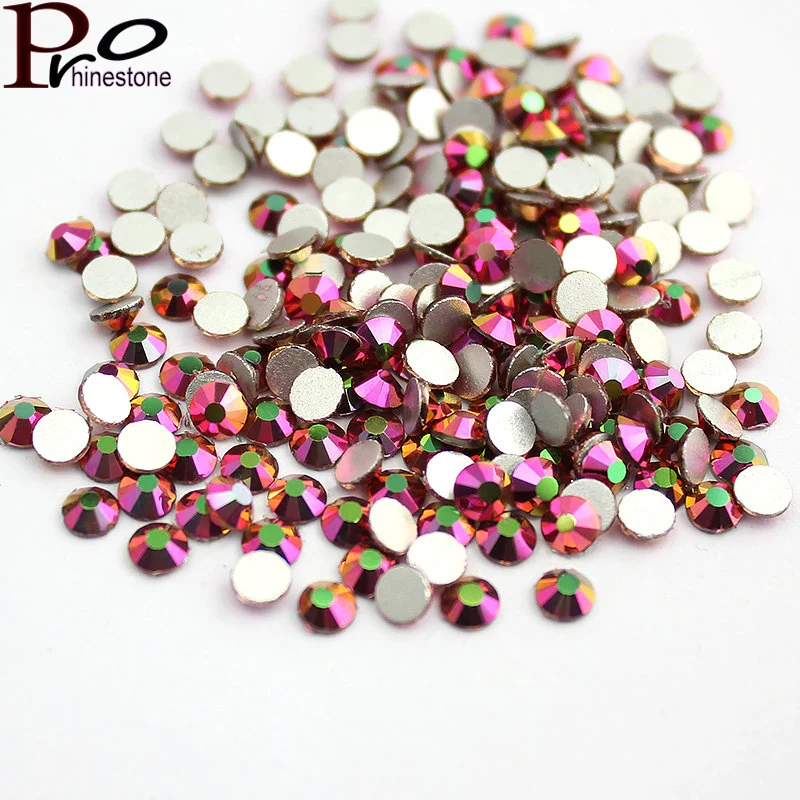 

New Colors Hot Fashion Nail Art Decoration Discoloration effect  Glue on rhinestone 3D nail Decoration