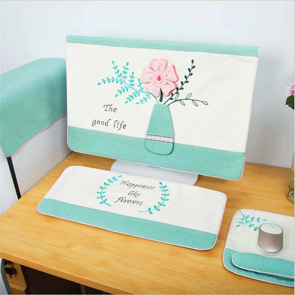 computer covers Dust Proof Computer Cover 4 pieces per set Chinese traditional style Easter gift cushion cover