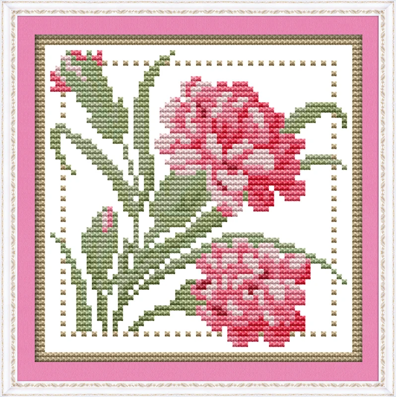 small picture Twelve months red little flower January ...