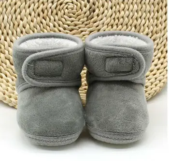 

018 winter cotton-padded shoes for 0-1 year old baby shoes for men 3-6-9-12 months old baby shoes for women add fleece and thick