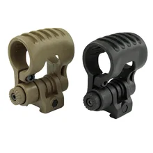 Высокое качество Регулируемый тактический свет крепление для удержания 25,4 мм Диаметр тактические огни Черный пустынный