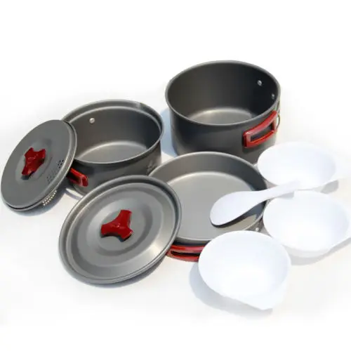 

Fire Maple FWS-03 Outdoor 2-3 People Camping Boiler Bowl Pot Stove Picnic Cookware Set