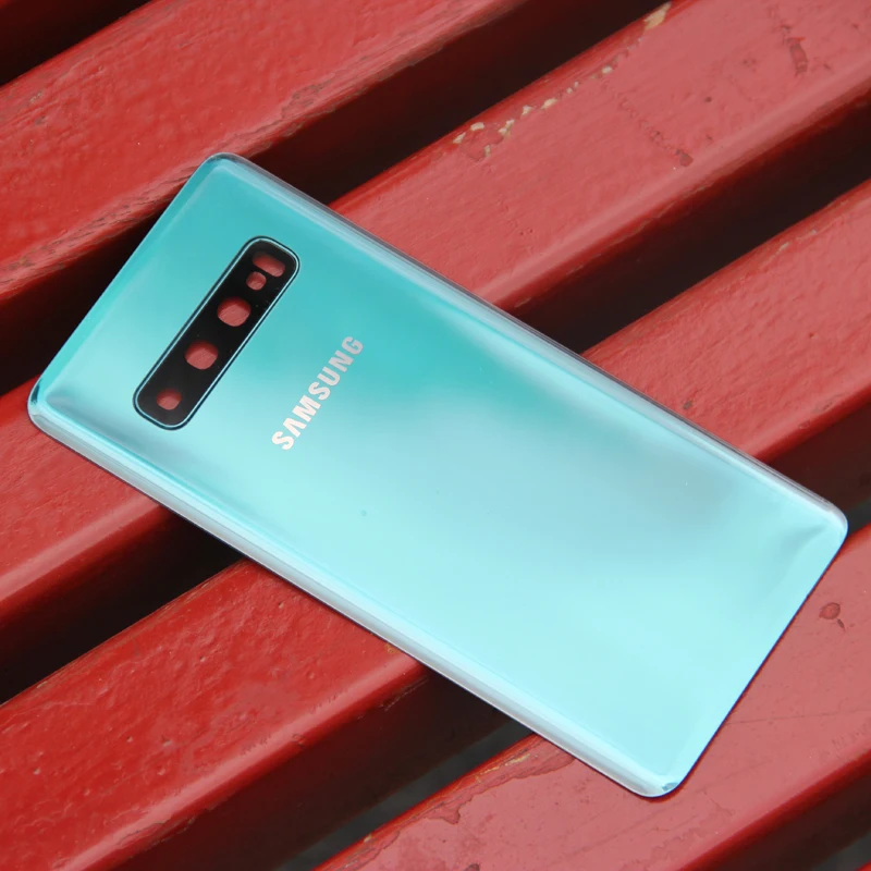 Оригинальный корпус аккумуляторной батареи Samsung Galaxy S10 SM G9730 Plus G9750 чехол для