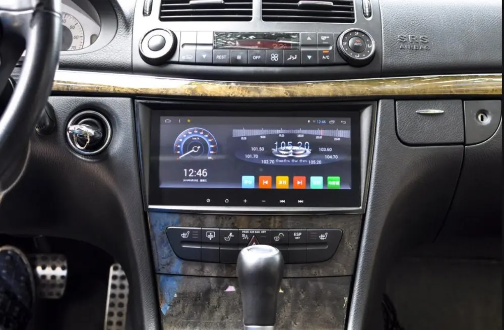 Carplay DSP IPS 2 Гб ОЗУ 8 дюймов Android 7 1 автомобильный DVD Gps для Benz E W211 2002 2008 Φ Радио Стерео