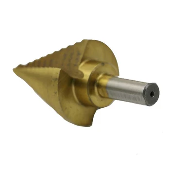 

1PC 1/4" to 1-3/8 HSS Cobalt Large Step Drill Bit Power Tools Universal Shank MulTiple Hole For Metal Plastic Fiberglass Best