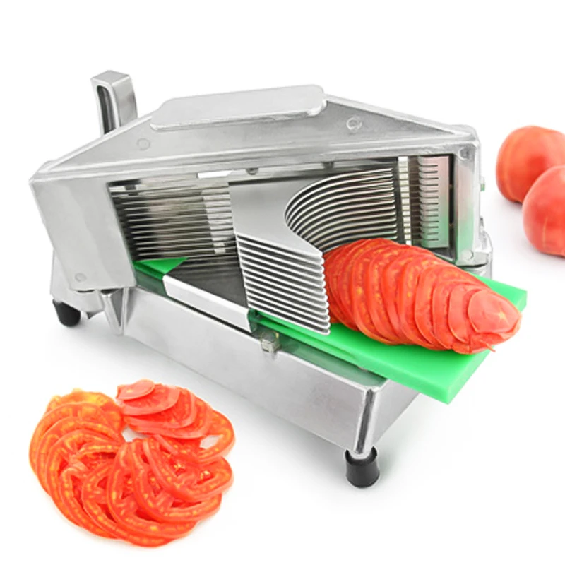 

1pc Stainless Steel Manual Slicer Tomato Fruits and Vegetable Chopper Cutting Machine Fruit and Vegetable Food Cutter TS-316