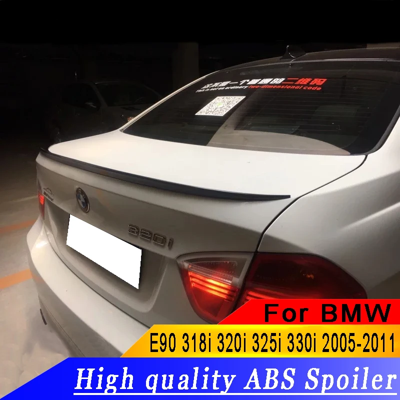 Для BMW E90 318i 320i 325i 330i 2005 2011 Высокое качество ABS спойлер из материала M3 задний от