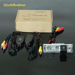 Yeshibation Беспроводной Камера RCA/AUX видео передатчик и приемник комплект для BMW 6 F12 F13 F06 обратного резервного копирования заднего Камера