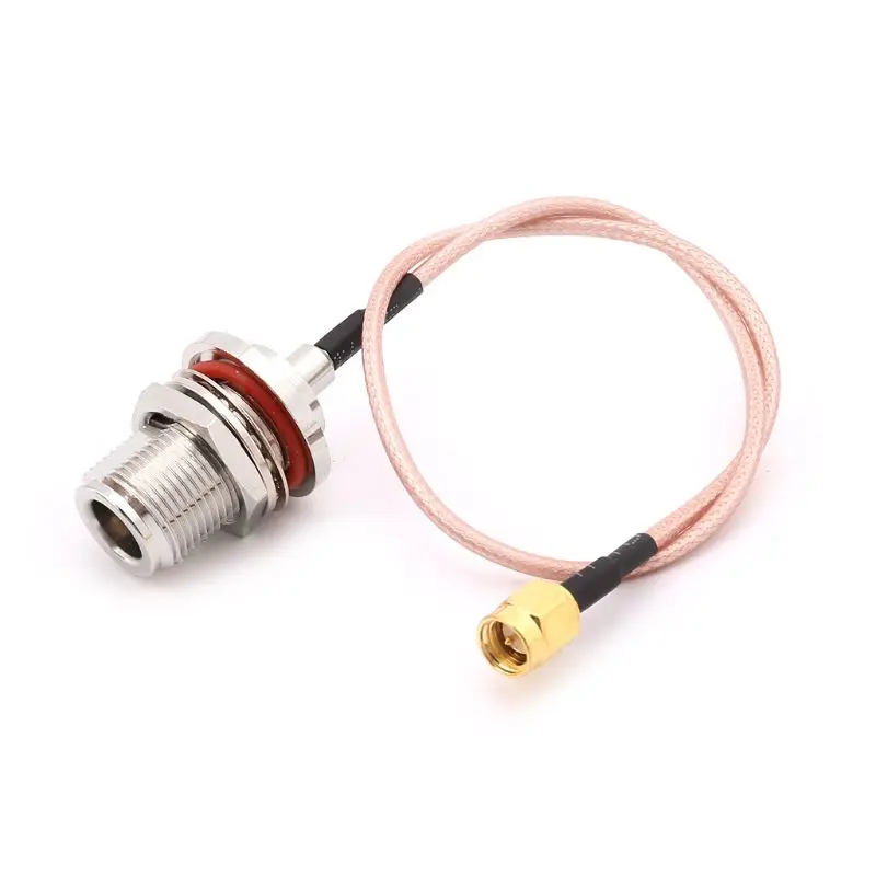N Женская перегородка к SMA Мужской Штекер кабель RG316 Pigtail RF коаксиальные кабели