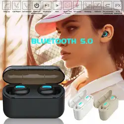 DSstyles настоящие беспроводные наушники Bluetooth 5,0 наушники TWS Спортивная гарнитура стерео Hands Free наушник для смартфона