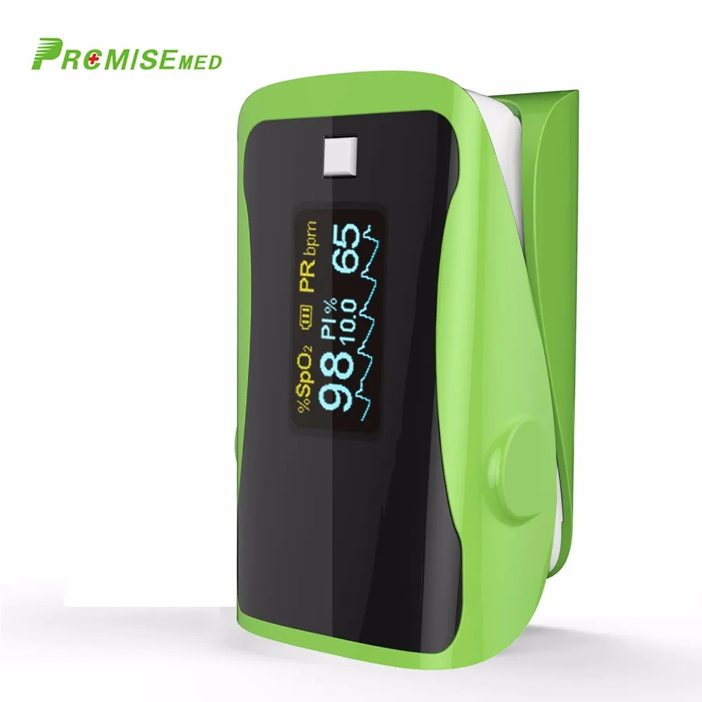 

PRO-F9S Finger Pulse Oximeter,Blood Oxygen SPO2,Accurate For Medical Equipment And Daily Sports Pulse Rate Alarm Meter,CE- Green