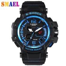 Sport Watch Men 2017 Clock Male LED Digital Quartz Wrist Watches Men’s Top Brand Luxury G Style Digital-watch Relogio Masculino