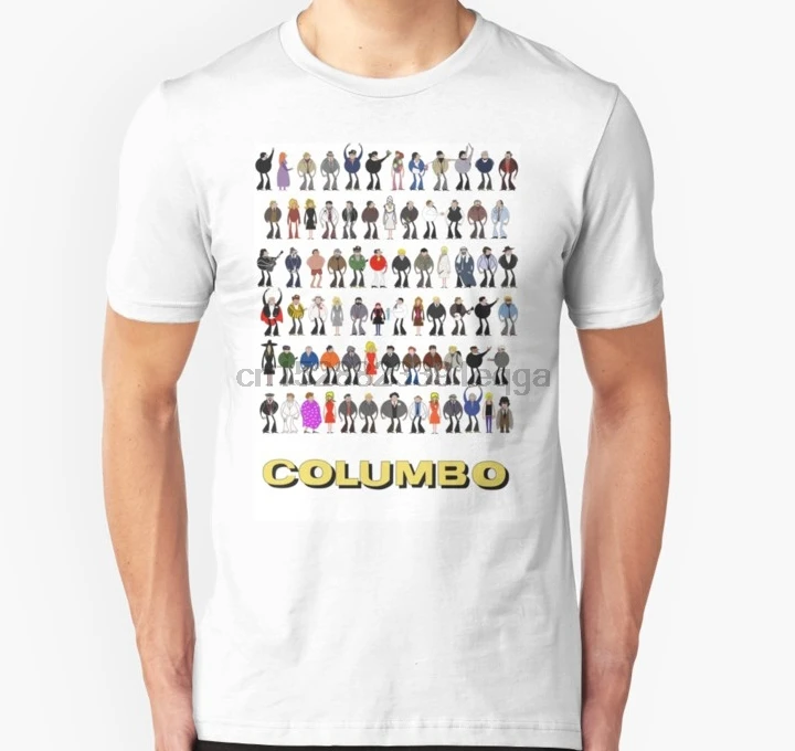 

Men Short sleeve tshirt Columbo The Murderers Unisex T Shirt Women t-shirt