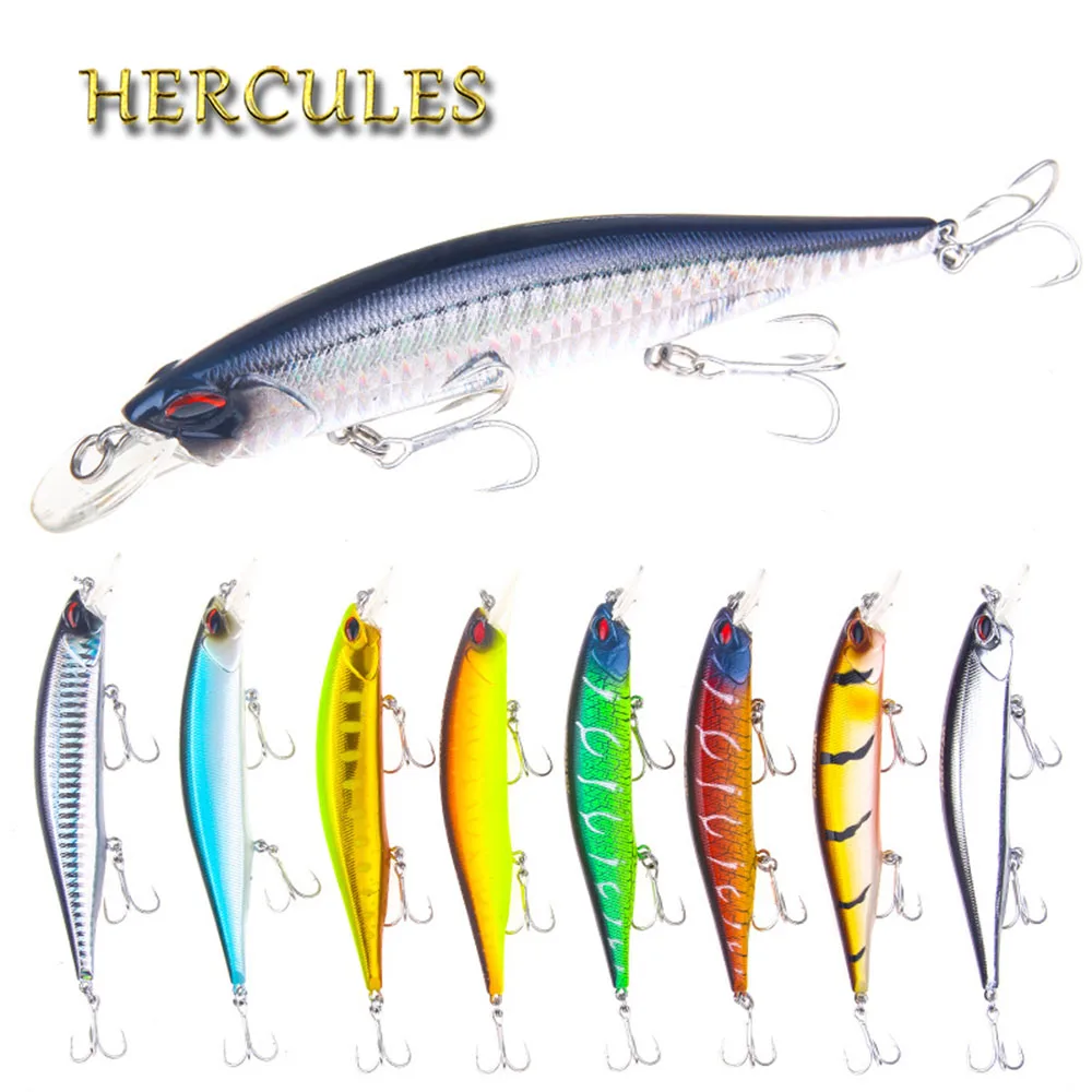 

Hercules 1pcs Minnow Fishing Lure 13.5cm 19.2g Floating Hard Bait Japan Crankbait Carp Fishing Wobblers Artificial Tackle pesca