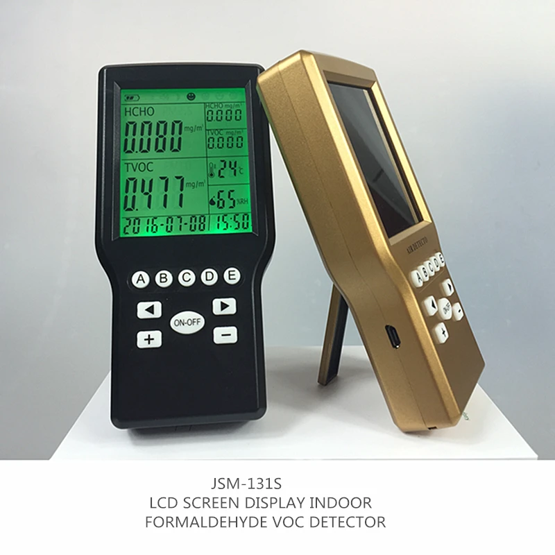 

Free shipping Formaldehyde detector indoor household formaldehyde test equipment air quality humidity temperature TVOC test