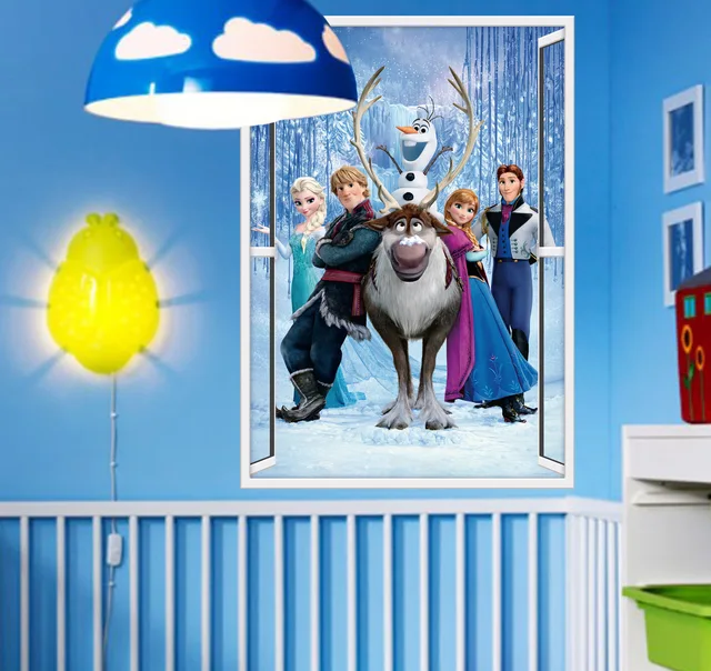⁦מדבקות פרוזן - Frozen⁩ – תמונה ⁦3⁩