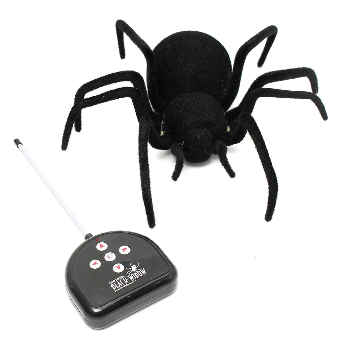 Радиоуправляемый паук на дистанционном управлении, игрушка-паук на дистанционном управлении, подарок на Хэллоуин, Гигантский паук, латродектус, черная вдова, 30*30*8,5 см