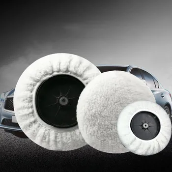 

Universal Car Polisher Bonnet Polishing Pad Bonnet Buffing Pad Cover Soft wool for Car Polishing