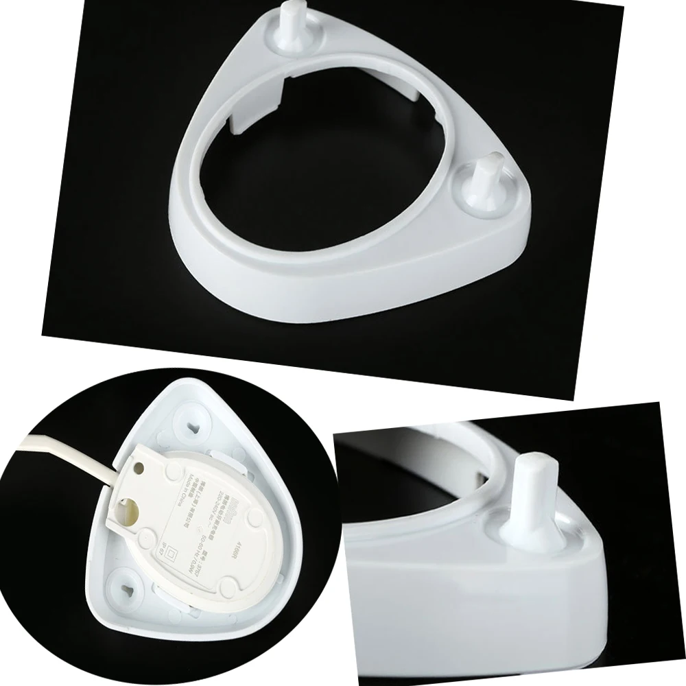 Electric Toothbrush Holder Head Organizer Stand Base For Braun Oral-B White
