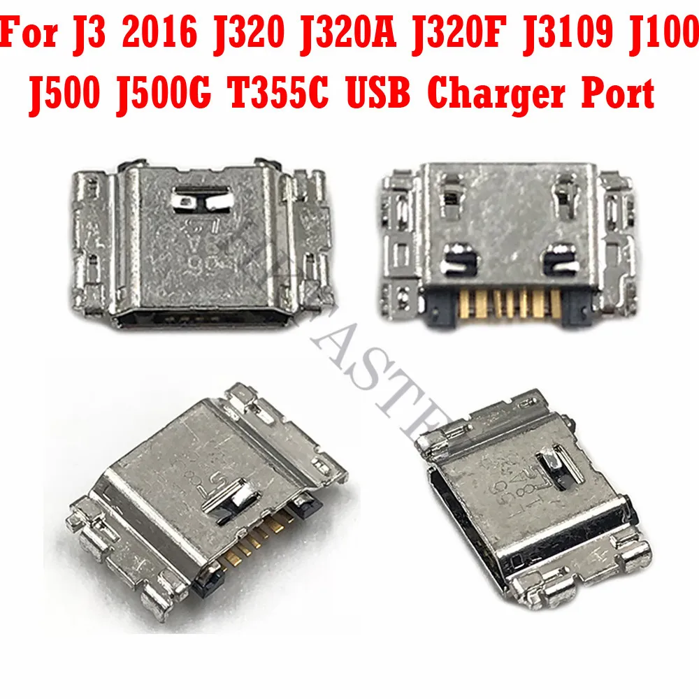USB Flex Мощность разъем зарядки Порты и разъёмы для samsung Galaxy J3 2016 J320 J320A J320F J3109 J100 J500