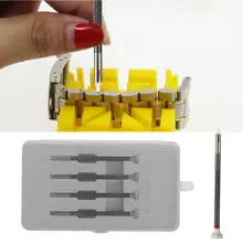 Профессиональный 4 шт. металлический ремешок для часов для удаления контактов для удаления ударов набор инструментов для ремонта часов инструмент для ремонта часов для часовщика b