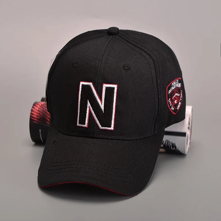 

N Letter Baseball Cap, Police Cap For Men, Bone Gorras Casquette Summer Sun Hats For Men, Adjustable Sport Caps Chapeau Homme