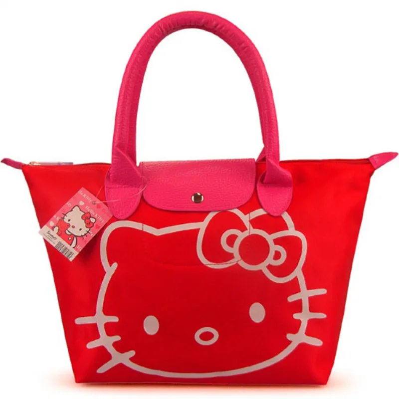 Новая женская сумка на плечо hello kitty Дамская сумочка XW-1019 - Цвет: red