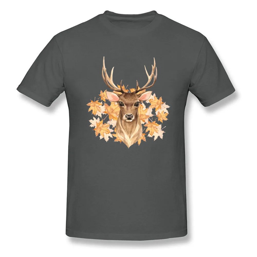Men's Designer Casual Tops T Shirt O-Neck VALENTINE DAY Cotton T Shirts Normal Short Sleeve Noble deer. Autumn Tops Shirts Noble deer. Autumn carbon