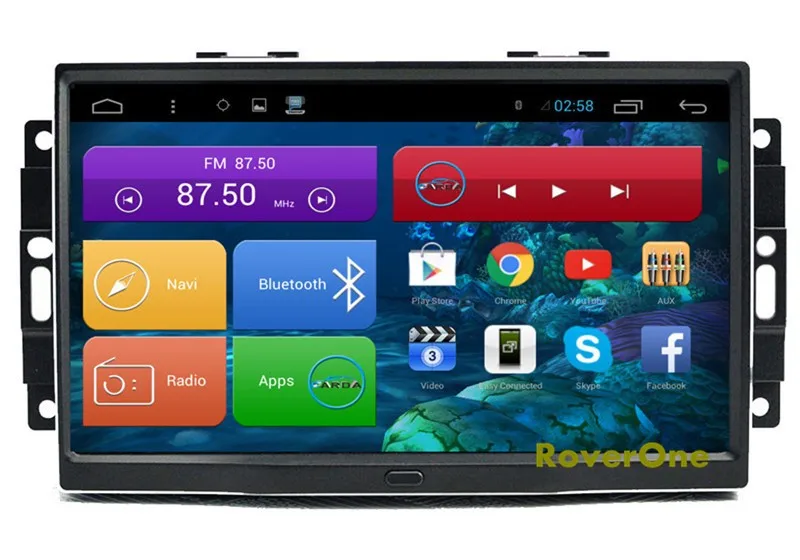 Best For Jeep Cherokee Commander Compass Patriot Wrangler Android 6.0 Car Radio Stereo GPS Navigation Multimedia Audio Video Player 25