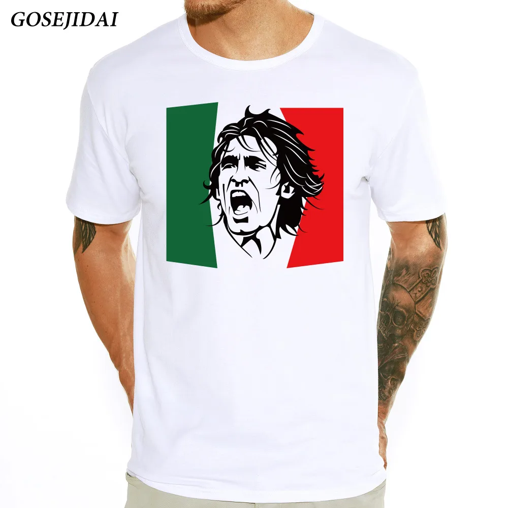 Summer Italy Andrea Pirlo Printed Men's T Shirt Boys Cool Tops Hipster Style Novelty Fashion Short Sleeve Kids T-shirt F17 | Мужская