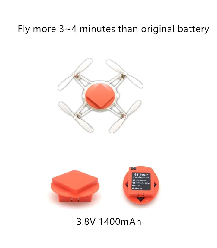 

3.8V 1400mah MITU Battery For Xiaomi MiTu Quadcopter Drone