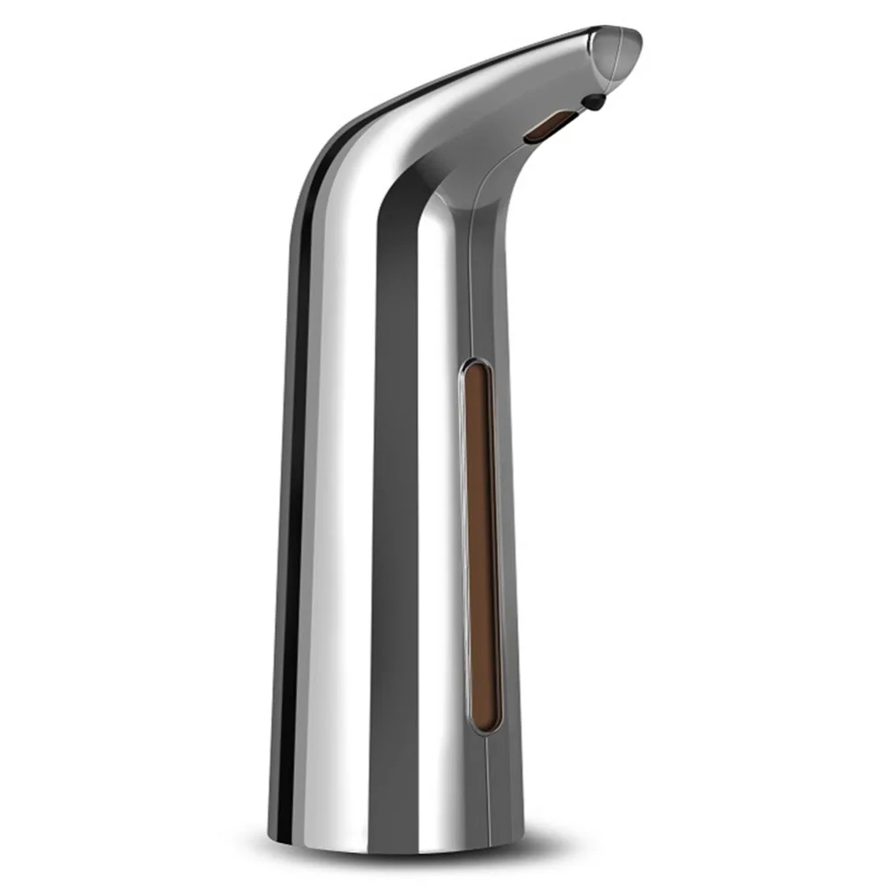 

Hot 400Ml Automatic Liquid Soap Dispenser Smart Sensor Touchless Electroplated Sanitizer Dispenser For Kitchen Bathroom Hotel