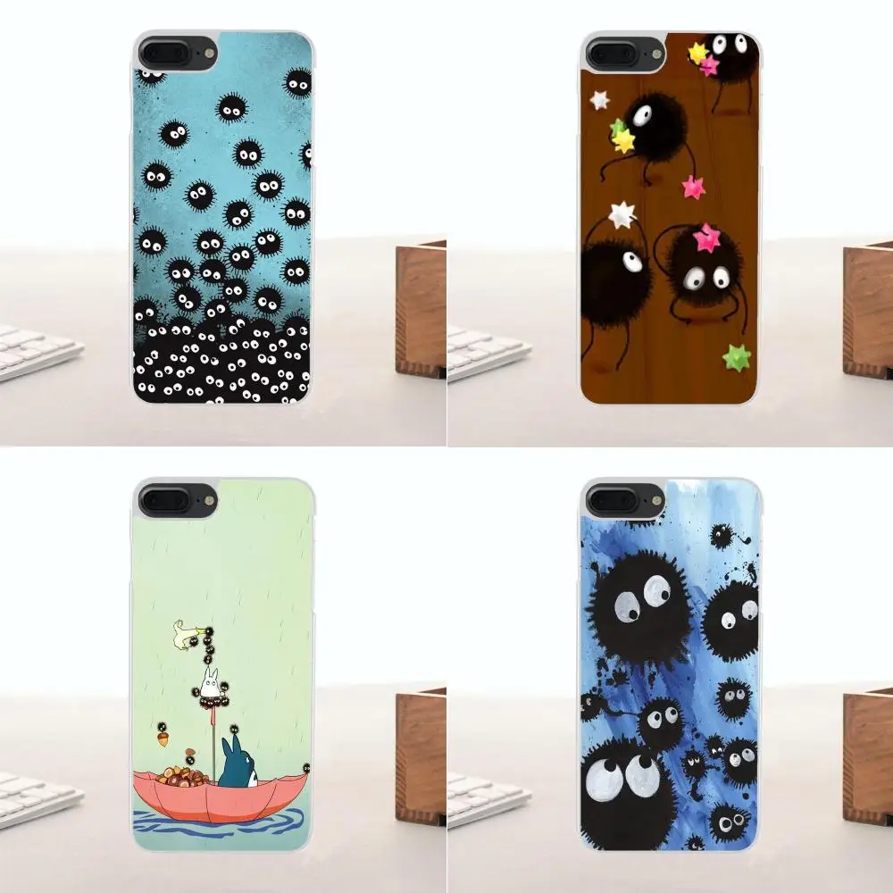 

Soft TPU Design Phone Totoro Portal Soot Sprite For Huawei G7 G8 Honor 5A 5C 5X 6 6X 7 8 V8 Mate 8 9 P7 P8 P9 P10 Lite Plus