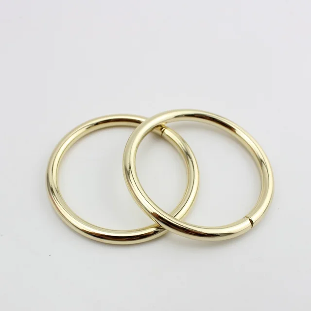20pcs 60mm 100mm 137mm Non Welded Metalic O Rings Big O Ring for bags