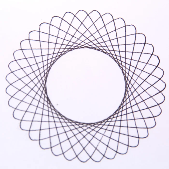 Ruler Set Drawing Ruler Geometry Set 1 Pc Spirograph Geometric Ruler