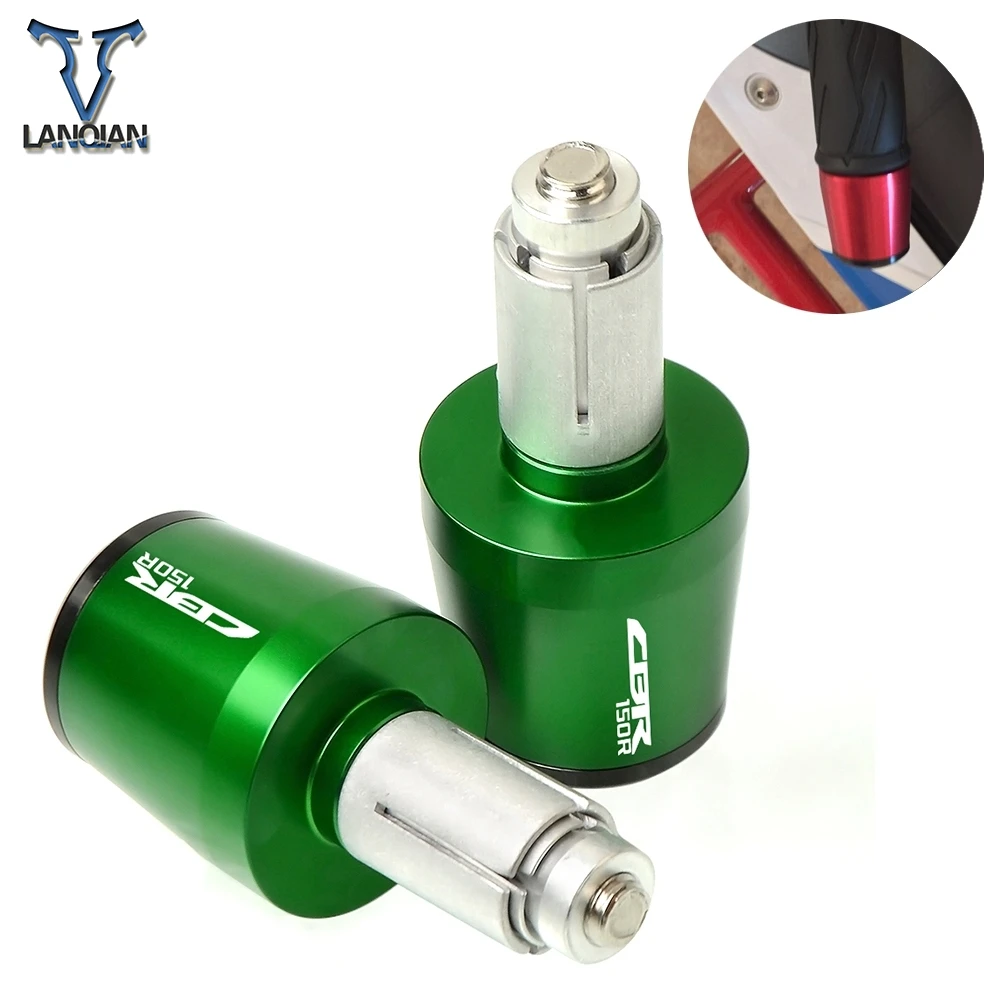

1 Pair Fashion Motorcycle Handle Bar Cap Cover Grips End Plug Slider For Honda CBR125R CBR 125R 125 R 2011 2012 - 2017 2018