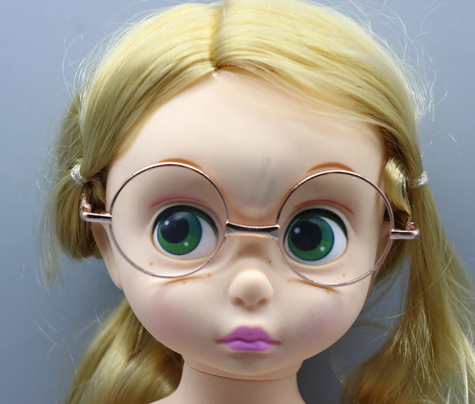 10 см круглые и сердце куклы солнцезащитные очки для 43 см кукла ребенок как для 16 дюймов кукла Шэрон EXO кукла Glasse аксессуары