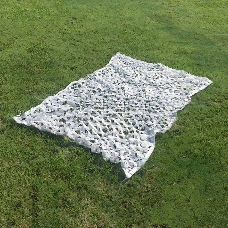 2X3 3X4 2X6 متر سنو وايت كامو صافي الجيش في الهواء الطلق التخييم شبكة شبكية حديقة حفل زفاف الديكور شرفة الشمس المأوى صافي
