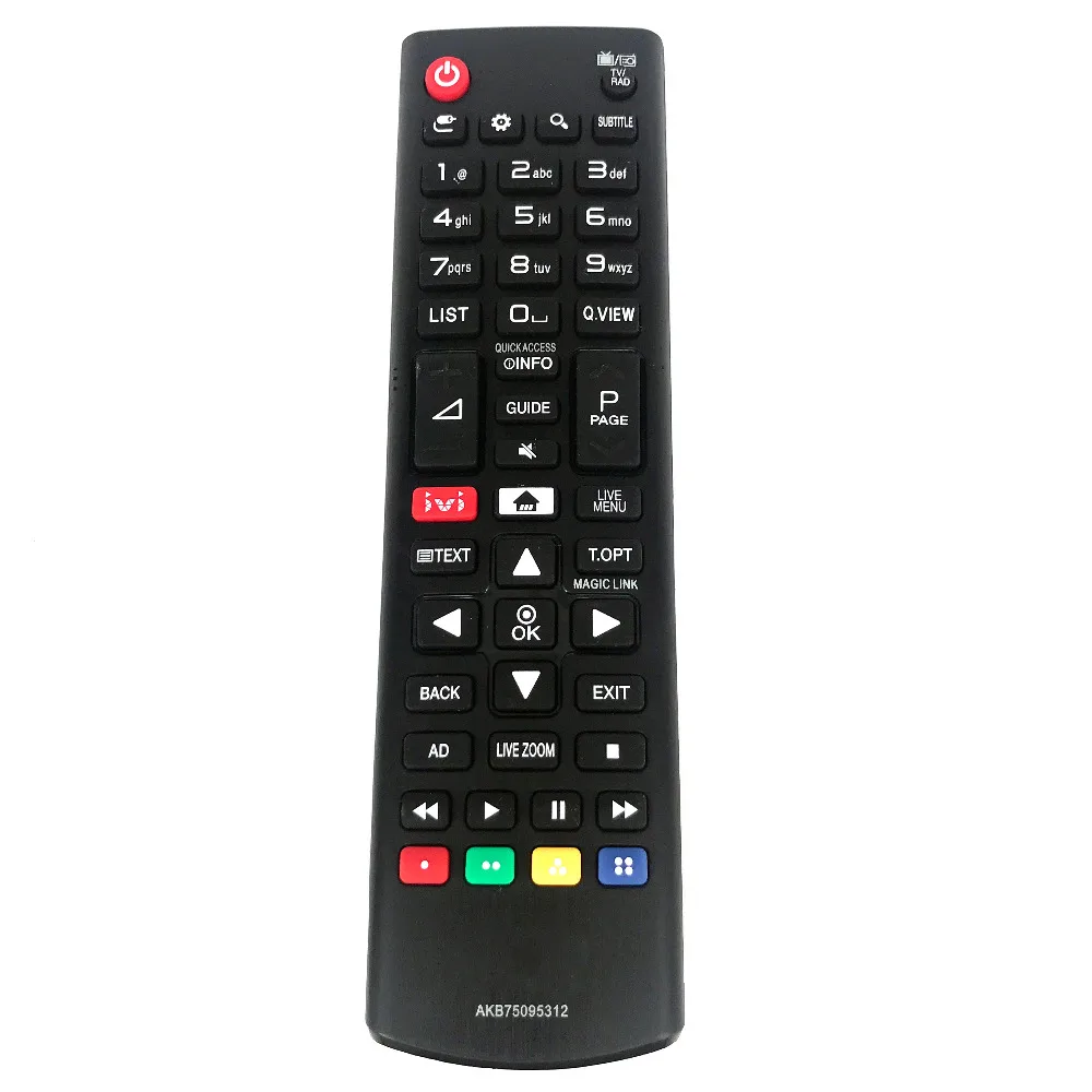Новый пульт дистанционного управления AKB75095312 для ЖК телевизора LG с IVI