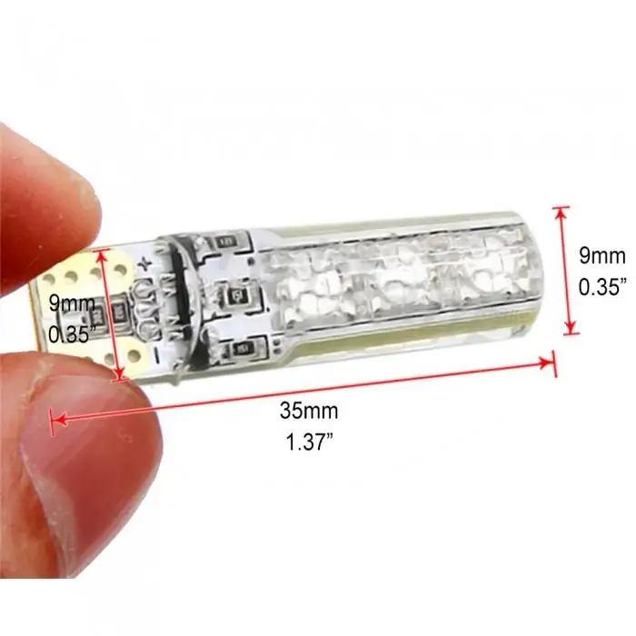 2 шт. RGB T10 W5W светодиодный 194 168 автомобильная лампа 5050 SMD araba Dome okuma lambasi otomobiller kama lamba