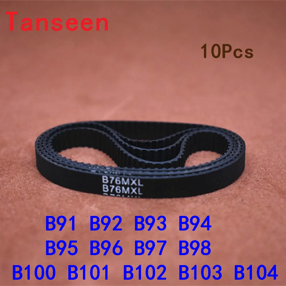 

MXL Timing Belt, B91 B92 B93 B94 B95 B96 B97 B98 B100 B101 B102 B103 B104MXL, 6mm Belt Width, Closed-loop, Endless, 10pcs/lot.