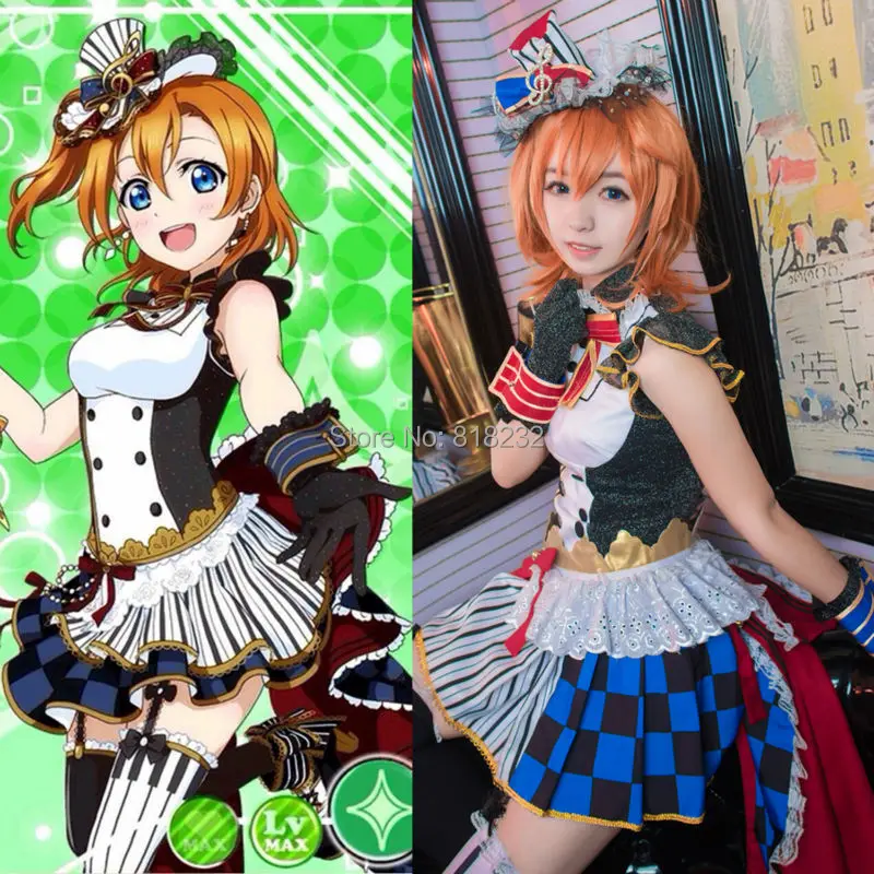 Платье без рукавов Love Live школьная форма костюм для косплея |