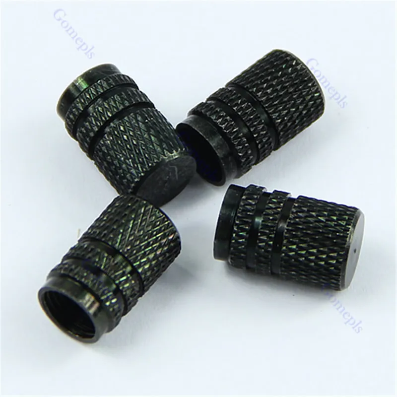 

4PCS Tire Tyre Wheel Hexagonal Ventil Valve Stems Cap F Auto Car Truck Black Hot