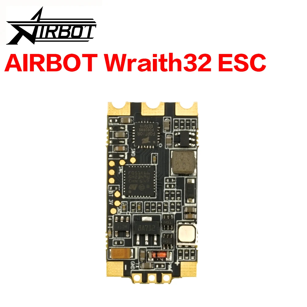 BLHeli_32 ESC для квадрокоптера Wraith32 32 bit оригинальный airbot 35A поддержка DSHOT1200 Встроенный