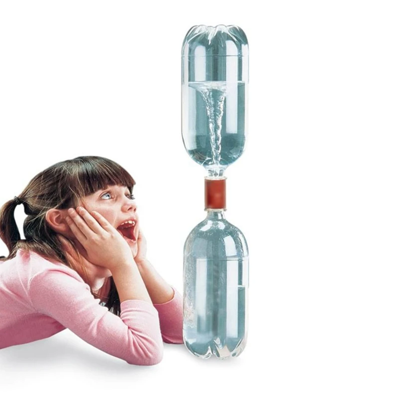 

Vortex Bottle Connector Tornado In A Bottle Cyclone Tube Tornado Maker Magic Toy