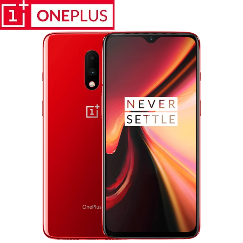 Мобильный телефон Global Oneplus 7 Oxygen OS Android 9 4G LTE Snapdragon 855 Восьмиядерный 8G/12G + 256G экран