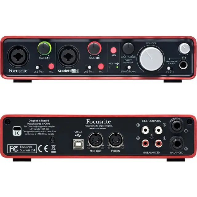 Скачать драйвер для звуковой карты focusrite