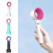 Мини-вентилятор USB перезаряжаемый портативный вентилятор без пузырей ручной вентилятор без лопастей охлаждающий вентилятор летний охладитель воздуха 3 скорости Agjustable