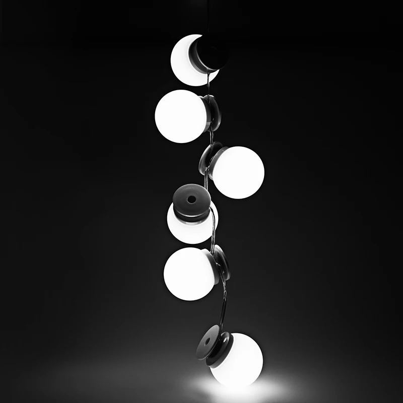 LED Makeup Mirror Light 10 Bulbs with Touch Dimmer Adjustable Decoration Wall Lamp 110V 220V EU US 