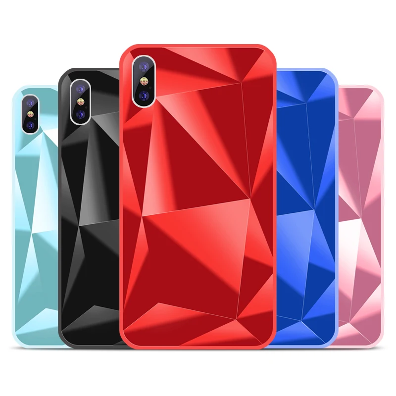 

3D Diamond Glitter Mirror Case For Huawei P30 P20 Pro Lite Case For Huawei Mate 10 20 Lite Y6 Y7 Pro Y9 P smart plus 2019 Cover